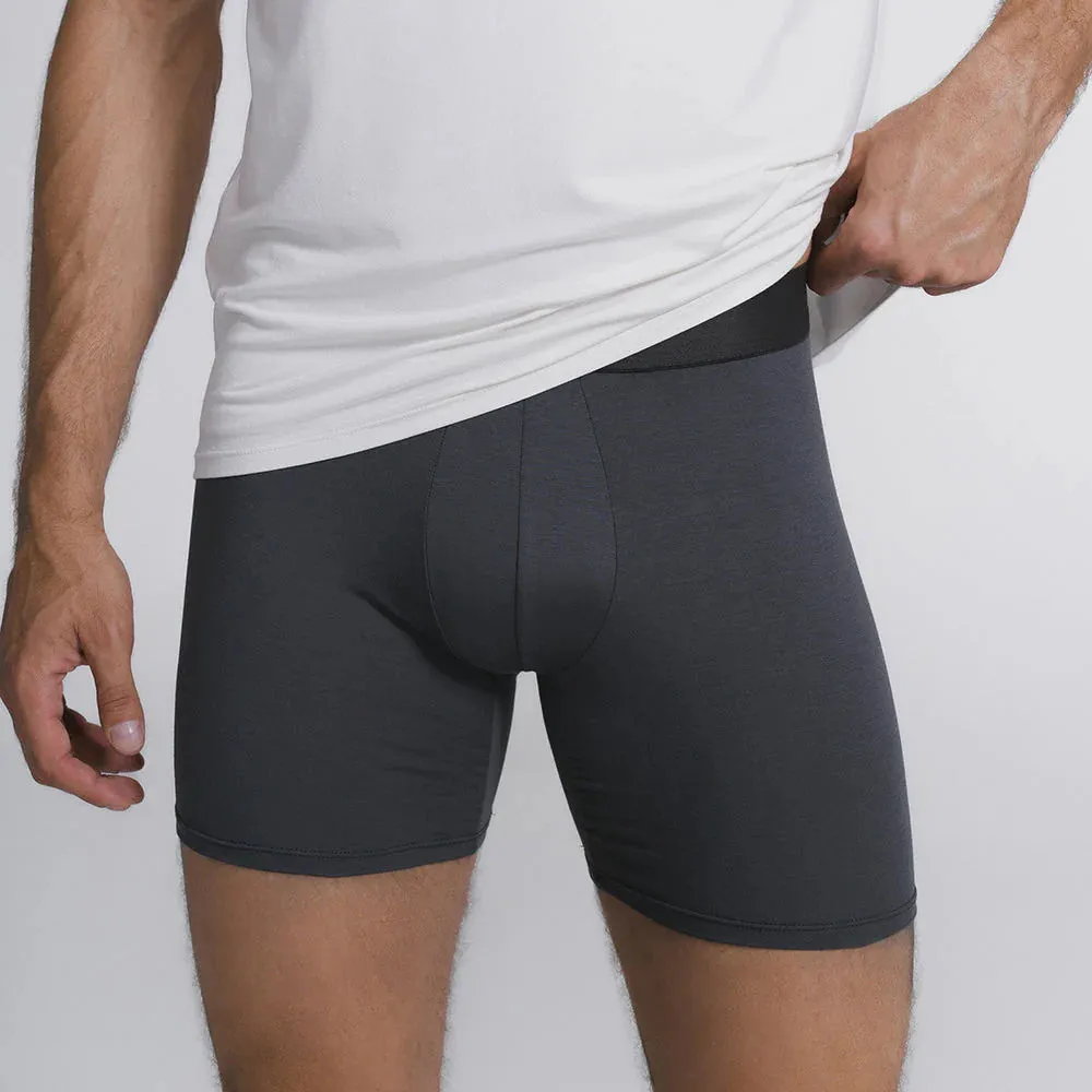 Cueca masculina cinza
