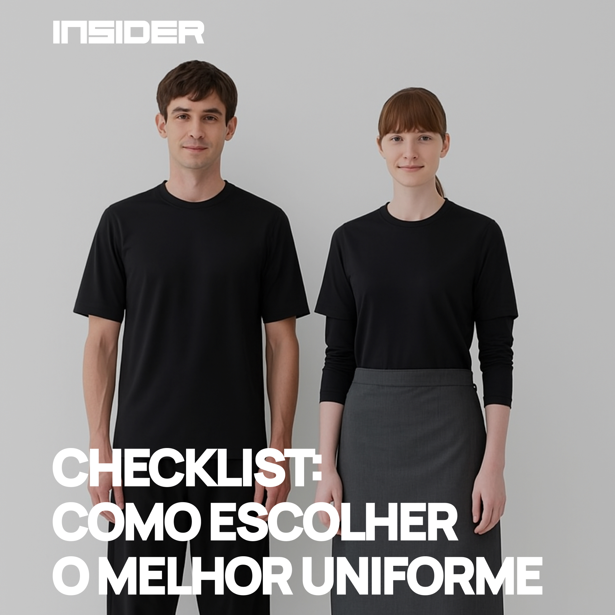 Uniformes para empresas: o checklist definitivo para escolher o ...