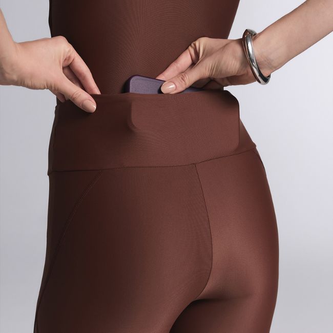 Roupa athleisure legging cintura alta