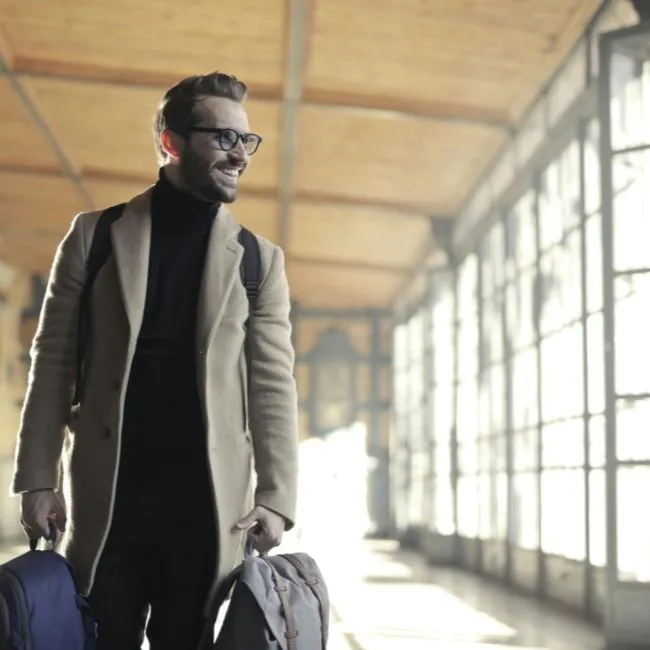 peças com tecido modal para malas de viagem