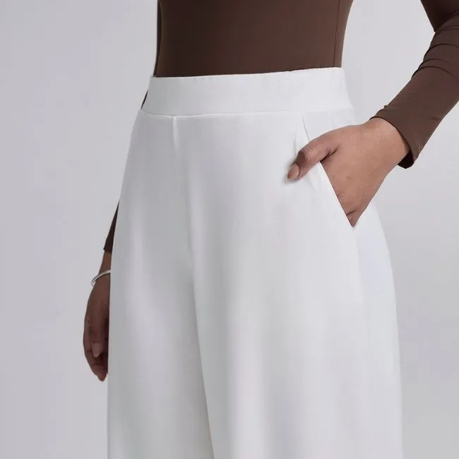 calça wide leg roupas minimalistas