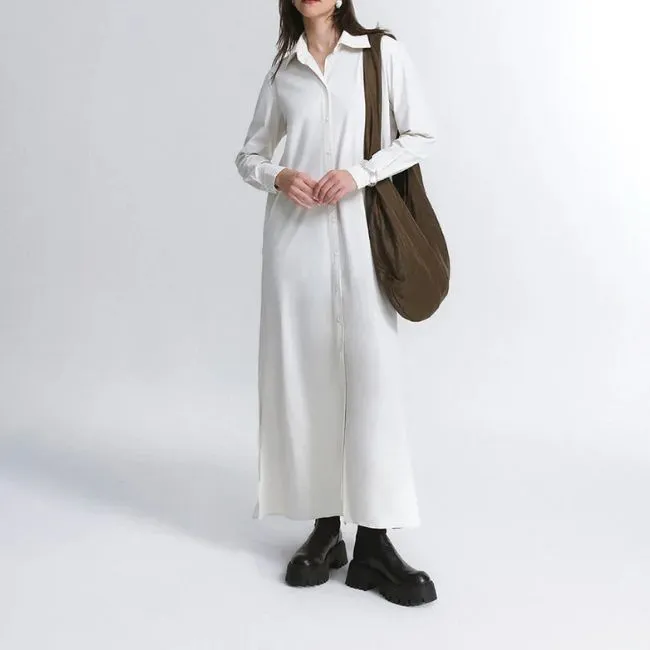 mulher com vestido insider confortavel